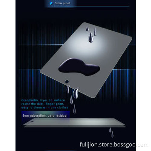 9H anti-crack HD tempered glass screen protector for iPad Air